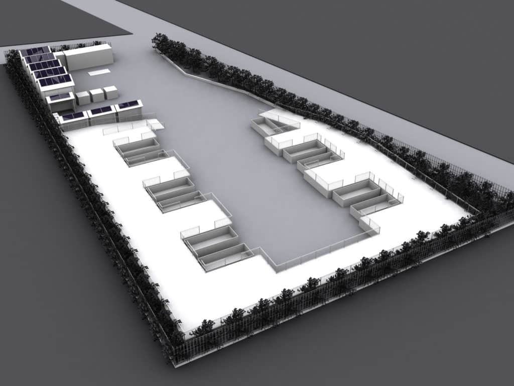 Progetto Isola Ecologica Vista 1