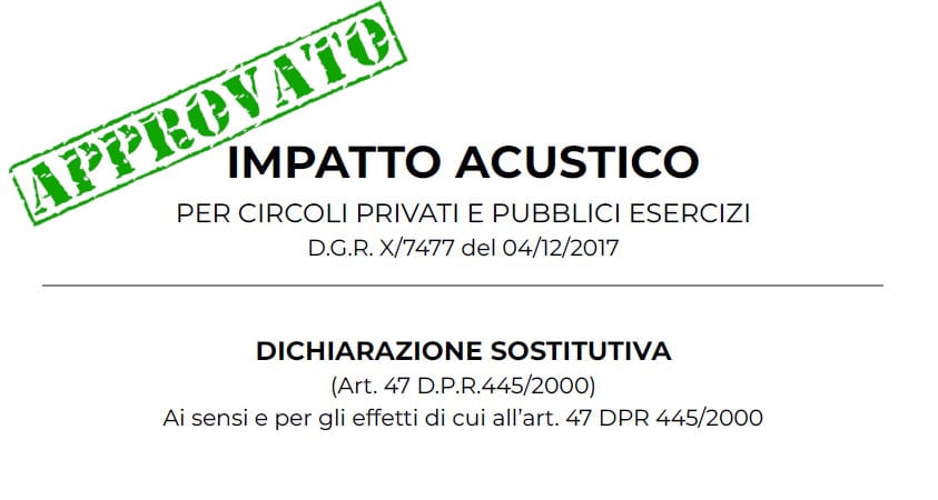 Autocertificazione completata e pronta alla consegna